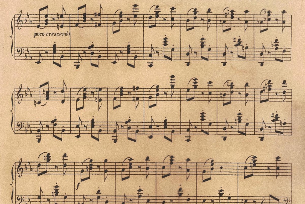 sheet music