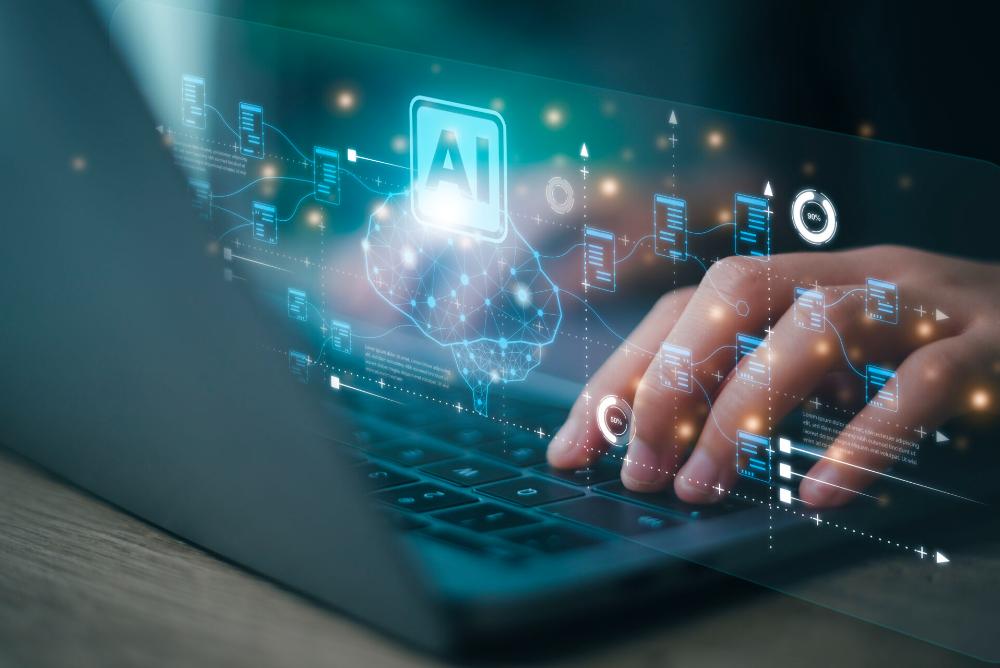 hands, laptop, AI, GenAI